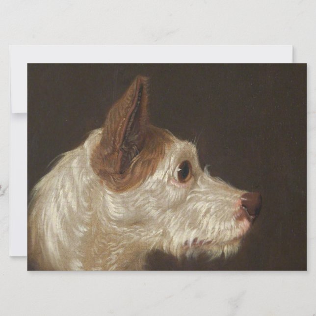 Carte Terrier Dog's Head (par James Ward) (Devant)