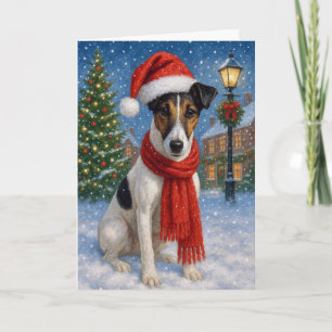 Carte Terrier Fox Lisse Vacances 