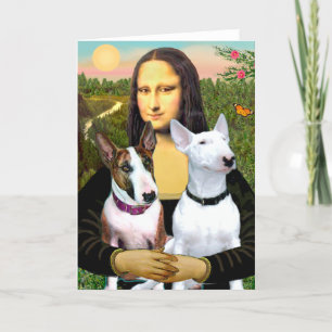 Carte Terriers Bull (Deux) - Mona Lisa