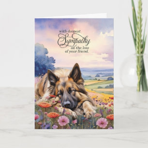 Carte Tervuren Belge Champ de Fleur sauvage Sympathie po