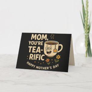 Carte T'es super, Maman ! – Un jeu de mots amusant pour 