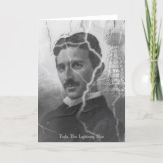 Carte Tesla, l'homme de foudre