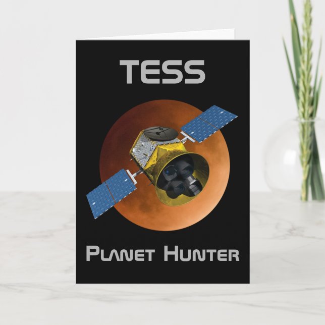 Carte TESS Planet Hunter Spacecraft (Devant)
