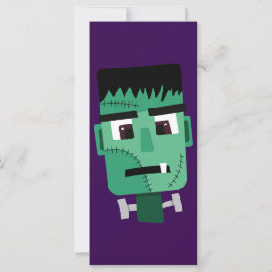 Carte Tête de monstre de Frankenstein