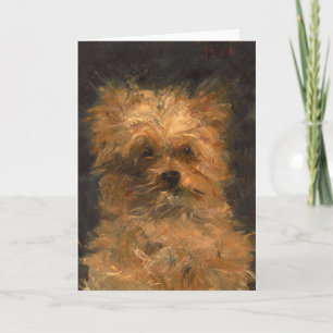 Carte Tête du Chien ‘Bob’   Édouard Manet