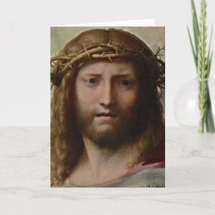 Carte Tête du Christ Correggio