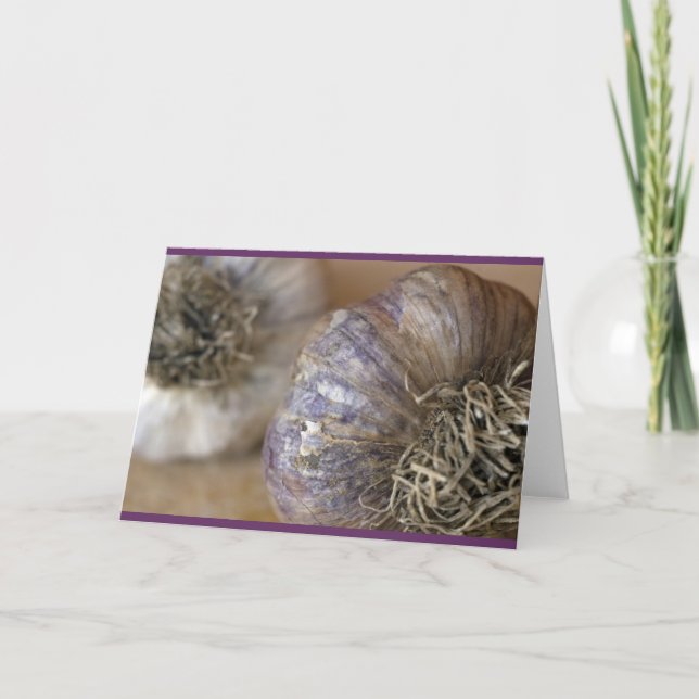 Carte Têtes d'ail (Devant)