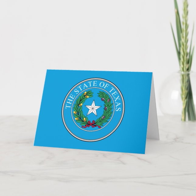 Carte Texan Seal, Seal of Texas (Devant)