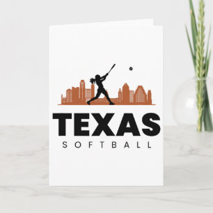 Carte Texas Softll Vintage Minimaliste Ville Rétro Softl