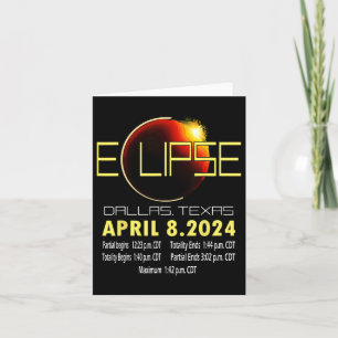 Carte Texas Solar Eclipse 2024 Solar Eclipse Funny Texas