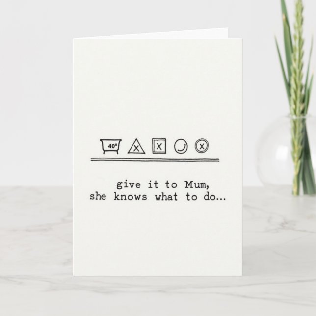 Carte Textile Maman Sait Mieux (Devant)