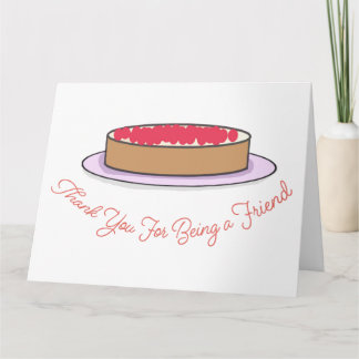 Carte Thank You For Being A Friend