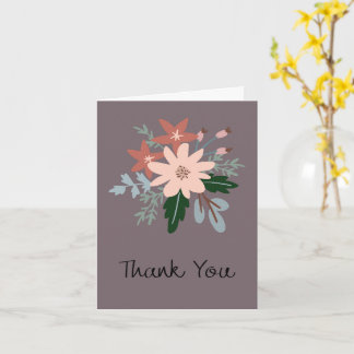 Carte Thank you greeting card