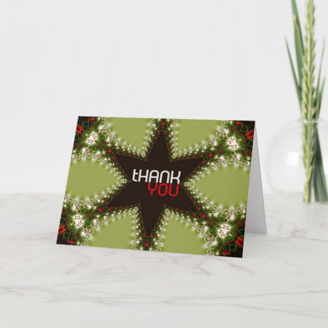 Carte tHANK yOU STaR (Devant)