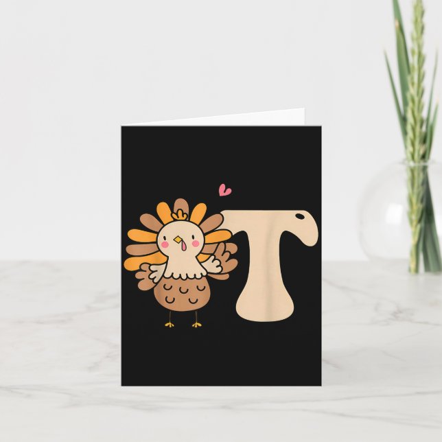 Carte Thankful Occupational Therast Thanksgiving Ot Turk (Devant)