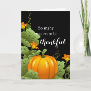 Carte Thanksgiving