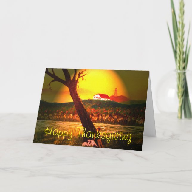 Carte Thanksgiving (Devant)