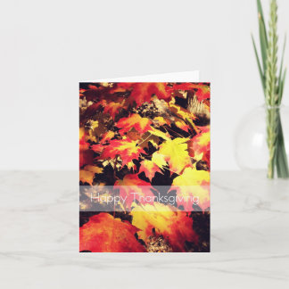 Carte Thanksgiving