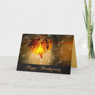 Carte Thanksgiving
