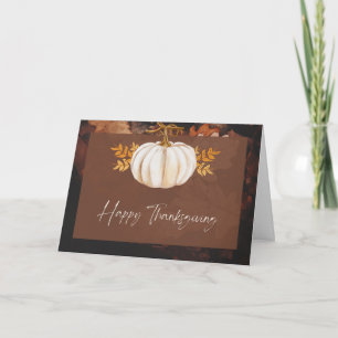 Carte Thanksgiving