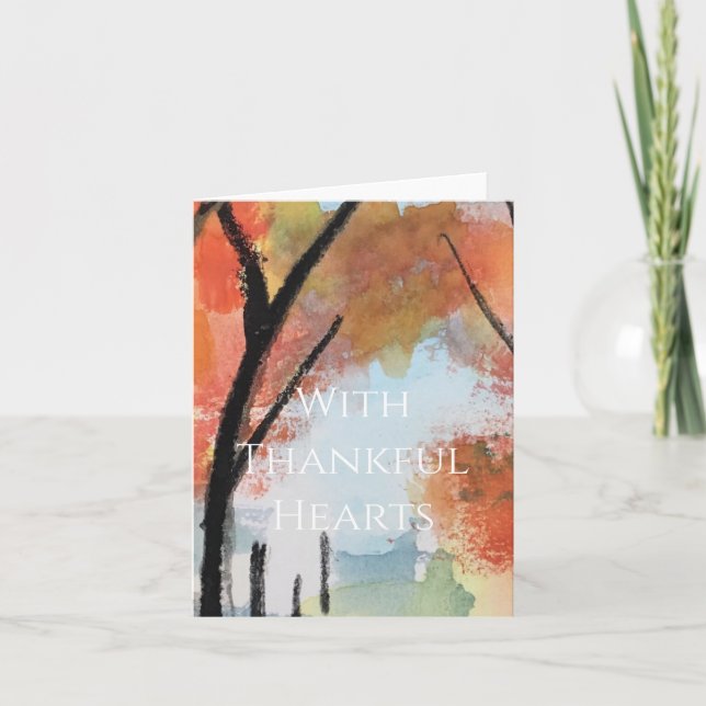 Carte Thanksgiving (Devant)