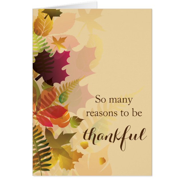 Carte Thanksgiving (Devant)