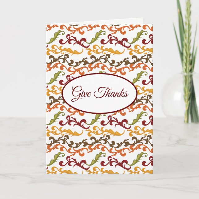 Carte Thanksgiving (Devant)