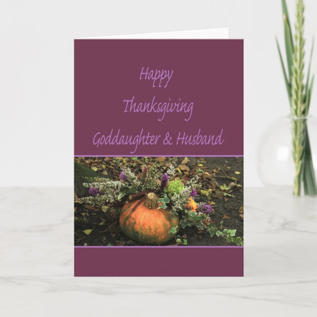 Carte Thanksgiving (Devant)