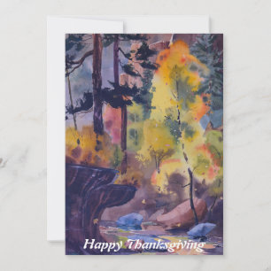 Carte Thanksgiving