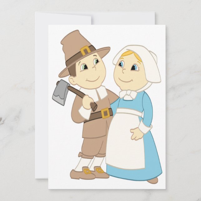 Carte Thanksgiving 5x7 (Devant)
