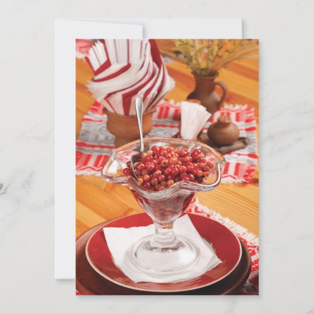 Carte Thanksgiving 5x7 (Devant)