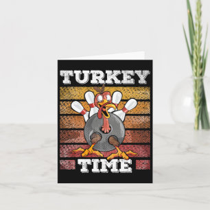 Carte Thanksgiving Bowl Strike Pin Sport Turquie B