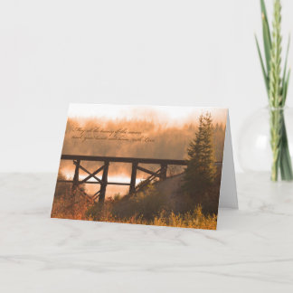 Carte Thanksgiving / Scène Automne Carte Thanksgiv