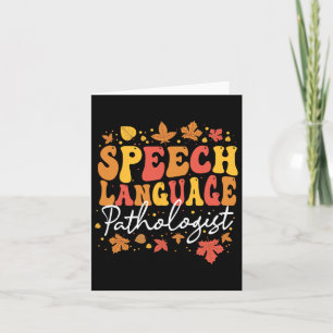 Carte Thanksgiving Speech Thanksgiving Speech Therapy Au