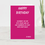 Carte The best in everything ex-wife birthday cards<br><div class="desc">birthday greeting cards with dedication to a special ex-wife - the best in everything</div>
