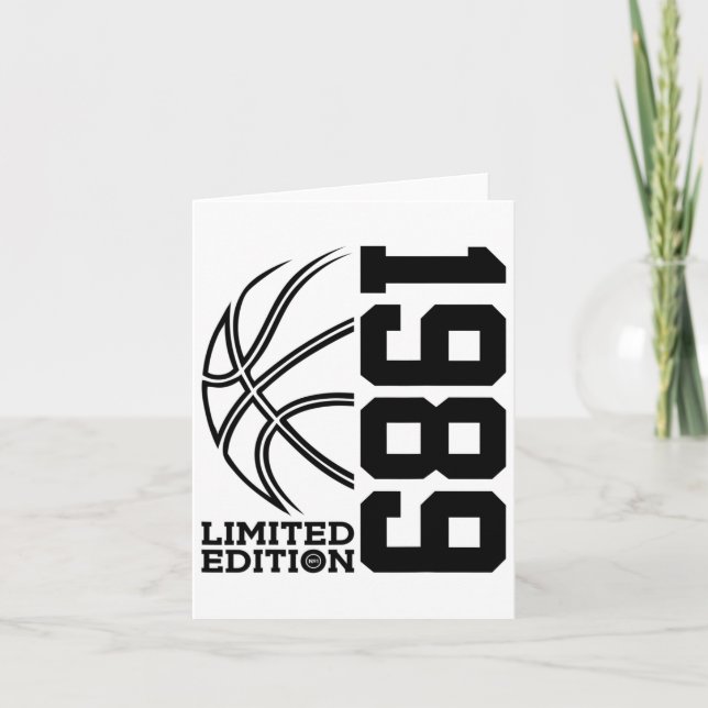Carte &# the Birthday Sketll Limited Edition 1989 (Devant)
