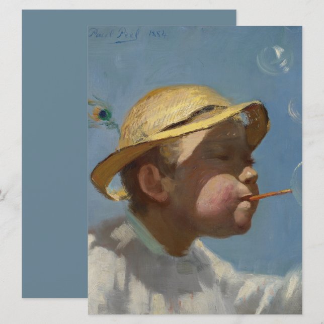 Carte The Bubble Boy (par Paul Peel) (Devant / Derrière)