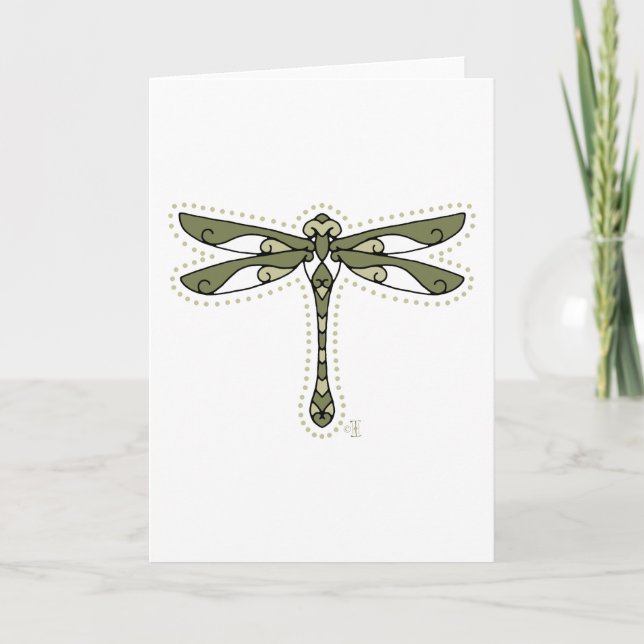 Carte The Celtic Dragonfly (Devant)