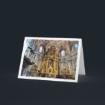 Carte The Church of San Nicolás in Valencia City<br><div class="desc">The Church of San Nicolás in Valencia City Greeting Card. You can easily customize this product for free if you would like to add wording or change the color of the background.</div>