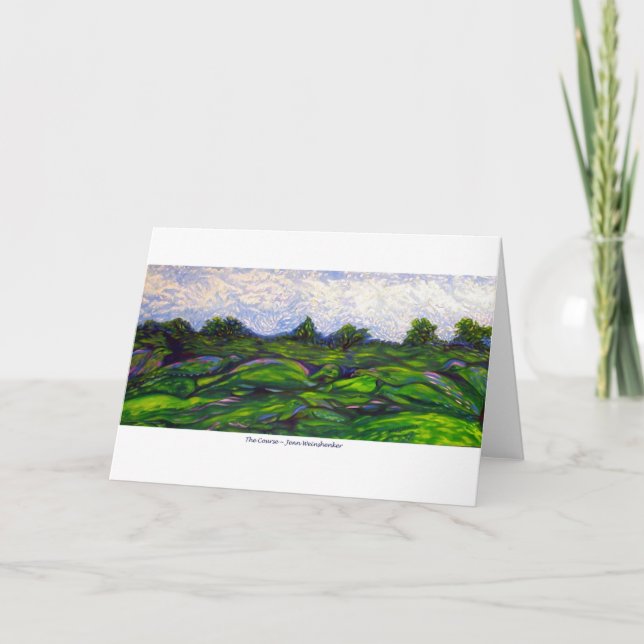 Carte The Course GREETING (Devant)