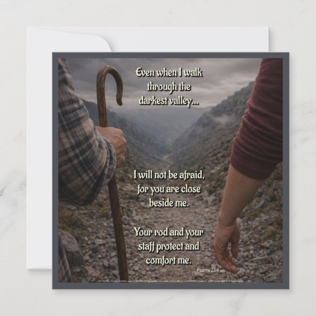 Carte The darkest valley (Devant)