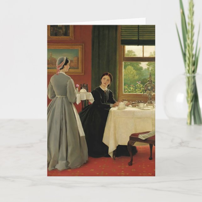 Carte Thé de l'après-midi | George Dunlop Leslie (Devant)