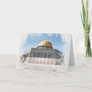 Carte The Dome of the Rock Beautiful Islamic Holy Places