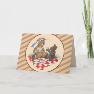 Carte Thé d'ours de nounours