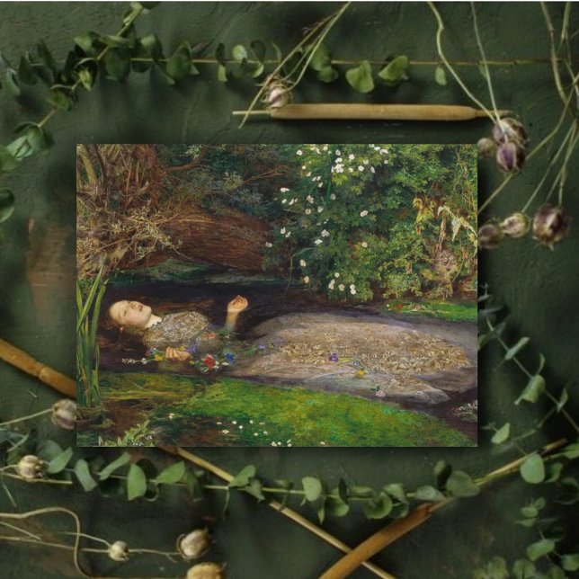 Carte The Fate of Ophelia Greeting Card (Créateur téléchargé)
