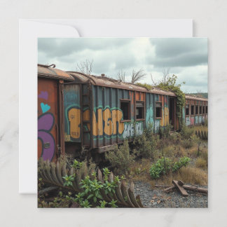 Carte The Forgotten Railway – Abandoned Graffiti Train