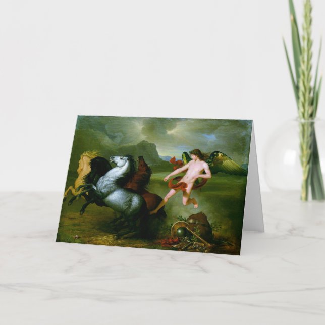 Carte The Genius of Peace Fine Art Greetings Card (Devant)