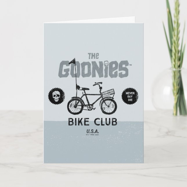 Carte The Goonies Bike Club États-Unis (Devant)