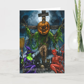 Carte The Great Pumpkin (Died for Your Treats) Card
