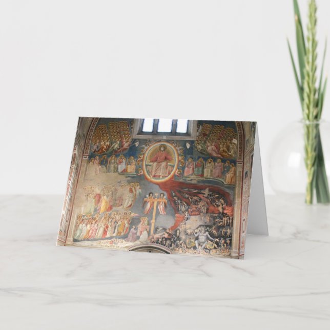 Carte The Last Judgment - Scrovegni Chapel, Italy -  (Devant)